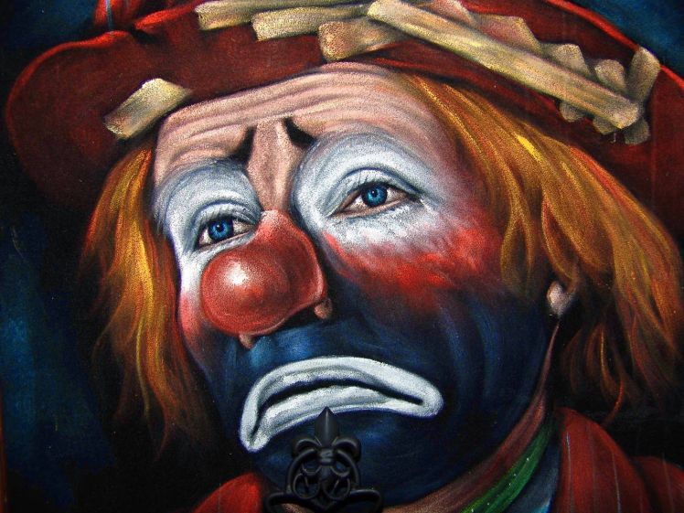 payaso triste